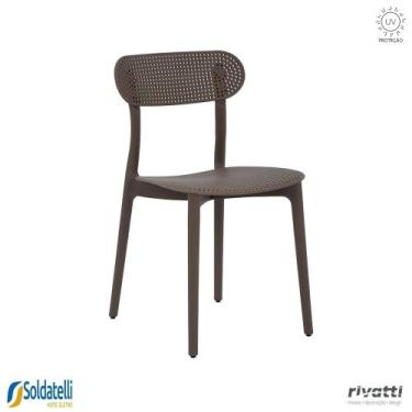 Imagem de Cadeira Verte em Fibra Natural e PP em Bambu ou Café - Rivatti, Café