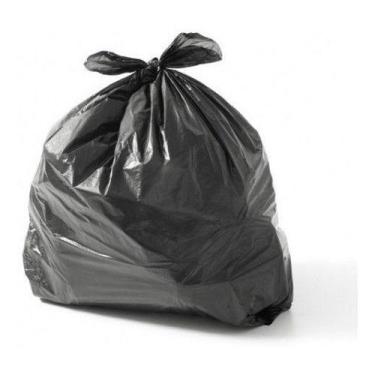 Imagem de Saco De Lixo Reforçado Preto 100 Litros 5Kg - HIGIPACK