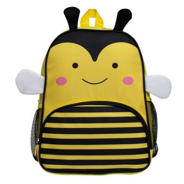 Imagem de Mochila Escolar Infantil Creche Yin's Kids Abelha Mel 14'' (36cm) YS42