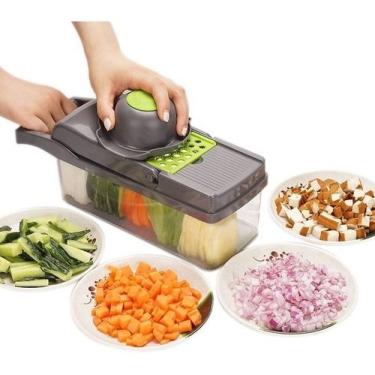 Imagem de Fatiador Legumes Cortador Verduras Ralador Picador 13 Em 1 - FATIADOR1