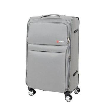 Imagem de Mala De Viagem Grande 32kg 4 Rodas Travelux Geneva II G, Cinza