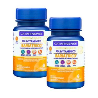 Imagem de Kit 2 Polivitamínico Bariátrico Multi Catarinense Sabor Sabor Laranja 