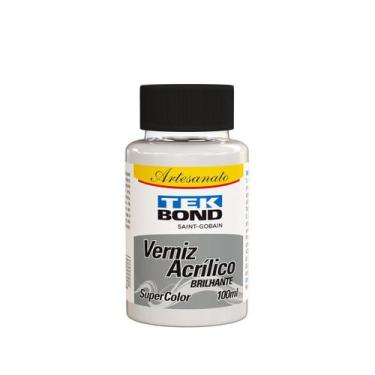 Imagem de Verniz Acrilico Artesanato Brilhante 100ml Tek bond