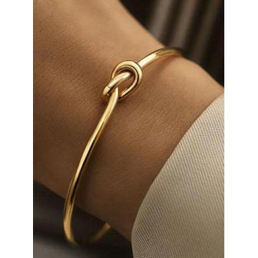 Imagem de Bracelete feminino - banhado a ouro 18k - ToJoia18k