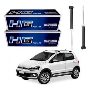 Imagem de Par Amortecedor Traseiro Crossfox 1.6 2015 A 2018 - Nakata