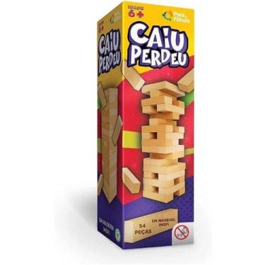 Imagem de Jogo Caiu Perdeu em Madeira 7460 - Pais e Filhos 