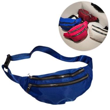 Imagem de Pochete Celular Bolsa Academia Cintura 2 Compartimentos - shop mix, Ro