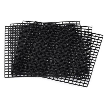 Imagem de Tela Plástica Quadrada 15x15 Jowama - 25 Unidades, PRETO