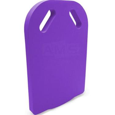 Imagem de Kit 2 Prancha de natação 40x27cm 30mm - Ams Eva, Roxo