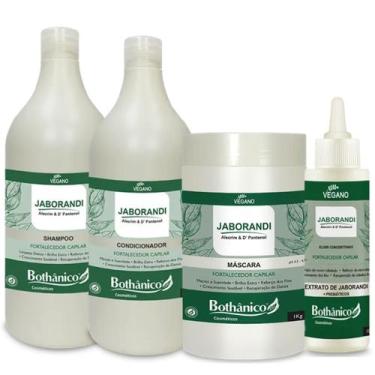 Imagem de Shampoo Condic Máscara 1 Litro e Tônico Bothânico Jaborandi