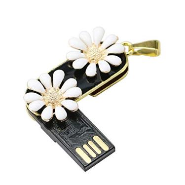 Imagem de 64 GB Crisântemo Modelo USB Flash Drive PenDrives USB Polegar Pen Drive USB Memória USB Disco Flash Drive USB Pen Drive USB Flash Card Memory Stick