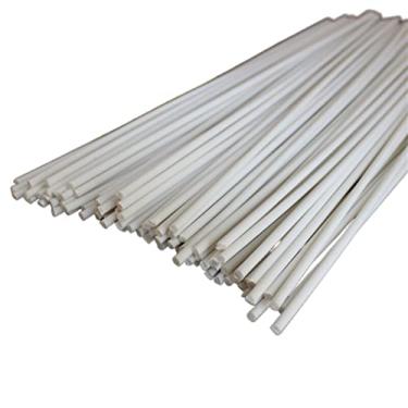 Imagem de Haste de solda branca redonda 3 mm PVC hastes de solda de plástico para pistola de ar quente varas de solda vara de solda haste de soldagem a arco de eletrodo