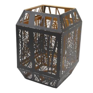 Imagem de Abajur de Metal Pequeno, Abajur de Mesa E27 E26, Abajur de Mesa de Sombra de árvore Destacável, Moderno e Minimalista, Abajur de Metal para Quarto de Sala de Estar