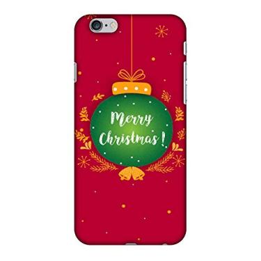 Imagem de AMZER Capa rígida de encaixe feita à mão com design de encaixe para Apple iPhone 6 Plus, Apple iPhone 6S Plus - Cor HD Natal, capa traseira ultra leve