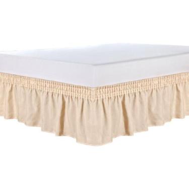 Imagem de Saia Cama Box Tamanho Universal Varias Cores Com Elástico Design Elega