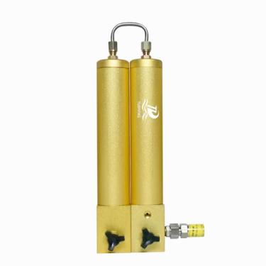 Imagem de TUDIVING-PCP Compressor de ar Separador de óleo e água, Filtro de ar de 4500 psi, Filtro de ar de filtragem de dois estágios para mergulho autônomo Compressor de ar de alta pressão (S)