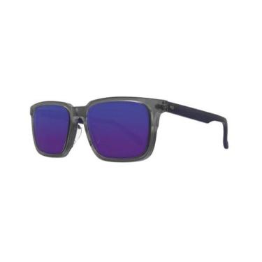 Imagem de Óculos de sol hb the right matte onyx n blue polarized