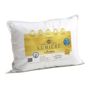 Imagem de Travesseiro Lumiere Altenburg Gold Suporte Firme. - Altenburg.