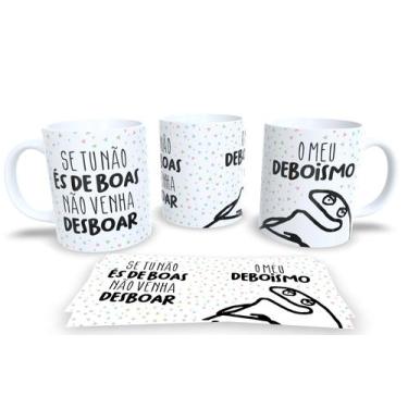 Imagem de Caneca de Porcelana Personalizada Flork Frases Engraçadas, Divertidas 