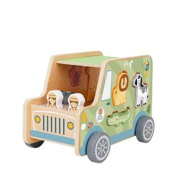 Imagem de Brinquedo Didático Jipe Safari Tk960 Com 9 Peças