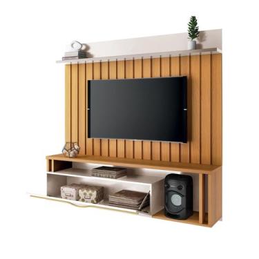 Imagem de Painel de TV Suspenso Self  TV até "55" Sala de Estar/ Recepção Off Wh