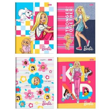 Imagem de Kit 10 Cadernos Barbie Portal Secreto Costurado Com Pauta - Foroni