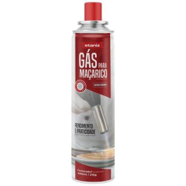 Imagem de Cartucho de Gás Para Maçaricos 400ml/215g Etaniz