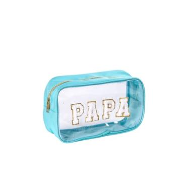 Imagem de Bolsa de higiene MAMA BABY transparente, rosa, Papa