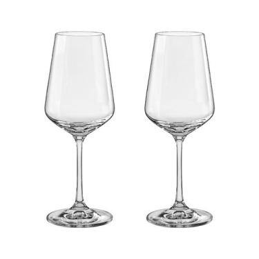 Imagem de Taça de Cristal Bohemia 450 ml Sandra 2 Peças - Bohemia Crystal