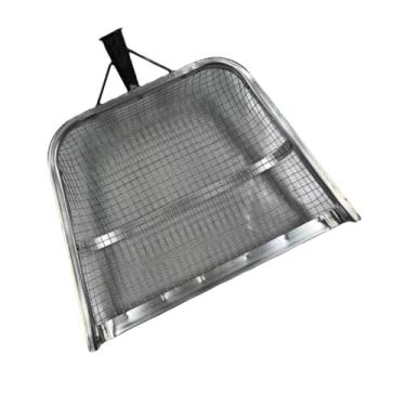 Imagem de Baoblaze Tela de filtro de jardinagem de malha 14,5 x 17,3 polegadas espessada portátil para areia de praia peneira de areia multifuncional, Malha de 0.4 Cm