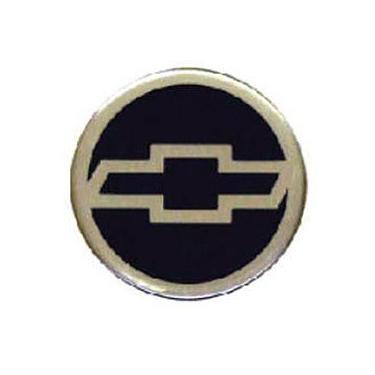 Imagem de Boton Calota Resinado 51mm-preto Kit C 4 Universal Gm Nk-139642 - GNR