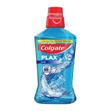 Imagem de Enxaguante Bucal Colgate Zero ÁlcoolPlax Ice 500ml