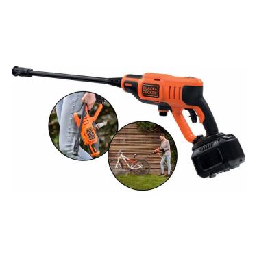 Imagem de Lavadora Alta Pressão Portátil A Bateria 20v Sem Fio 350psi Black Decker