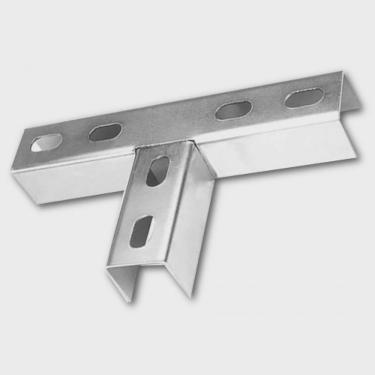 Imagem de Emenda Galvanizada p/ Perfilado em T 38x38mm - Inecel