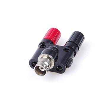 Imagem de Adaptador coaxial da série Between, BNC fêmea para poste de ligação, 3 A, 50 Ohm, preto