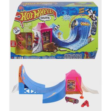 Imagem de Pista Hot Wheels Skate de Dedo Parque de Diversão - Tony Hawk - Mattel