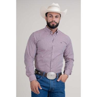Imagem de CAMISA MASCULINA MANGA LONGA TEXAS FARM - SELECT - CAL529 - XADREZ-Masculino