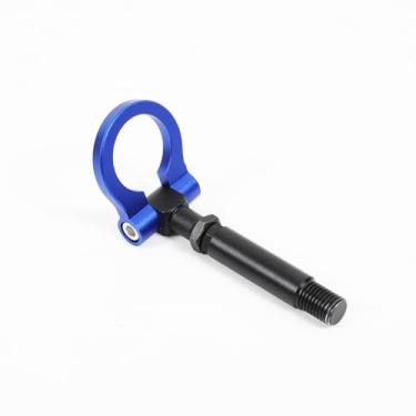 Imagem de CHEAYAR Gancho de reboque para para-choque dianteiro de carro estilo Track Racing compatível com Toyota Supra GR 2020-2024, kit de gancho de reboque para para-choque dianteiro reajustado para carro