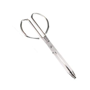 Imagem de Bothyi Fire Tongs Grill Tongs Multifuncional à prova de ferrugem com segurança Tong Tong Longs Tweezer para caminhada para churrasqueira lareira de cozinha, Comprimento 30cm