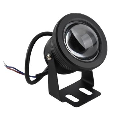 Imagem de Akozon 10W RGB 9x5730 LED Luz Subaquática - Luz de Piscina à Prova d'água 12V IP68 para Tanque de Peixes, Aquário, Fonte, Iluminação Decorativa de Jardim (Capa Preta)