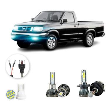 Imagem de Ultra Led Nano 22000lm Nissan Frontier 1998-2000 H4 H3 - LUXLED y3, Br