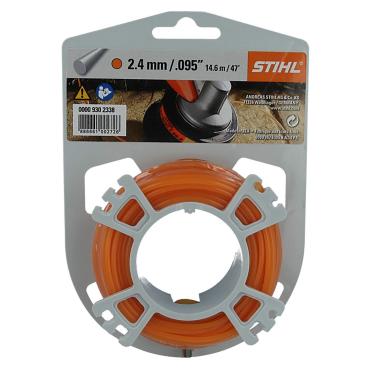 Imagem de Linha de Aparador Premium Stihl 2,4 mm 0,095" 47 FT 0000 930 2338