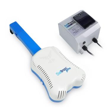 Imagem de Solaxx Saltron Retro - Gerador De Cloro Salino Para Piscinas Acima Do Solo - Até 20.000 Galões - Autolimpante, Temporizador Integrado - Sistema De Cloração De Água Salgada Clg10A