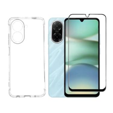 Imagem de Capa Capinha Case Anti Impacto Queda Shock + Pelicula de Vidro 3d Full Cover Compatível com Xiaomi Redmi A5