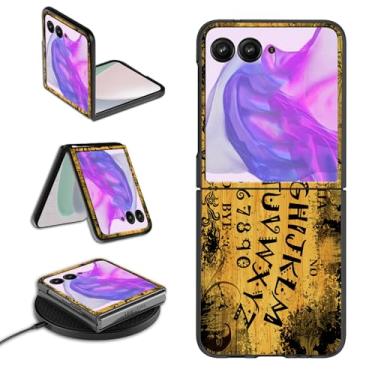 Imagem de Capa para celular Motorola Moto Razr 2024 para Moto Razr 50 para mulheres e homens, fina, rígida, PC, fina, leve, carregamento sem fio, proteção à prova de choque, capa flip para Moto Razr 2024, Ouija