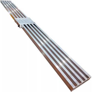 Imagem de Plataforma De Trabalho Prancha De Trabalho Telescópica De Alumínio, Plataforma De Andaime Com Plataforma Antiderrapante Acessório De Escada De Andaime, Prancha De Andaime Par, 233cm(7.6ft)