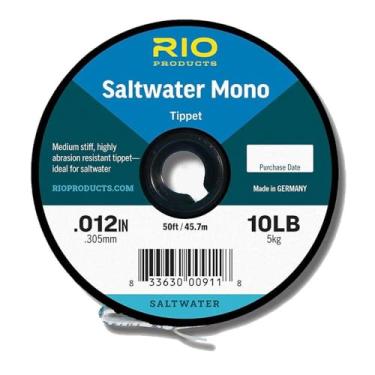Imagem de Rio Fly Fishing Tippet Água salgada Mono 27 kg Equipamento de pesca, transparente