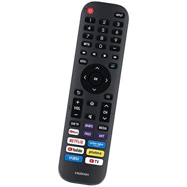 Imagem de EN2B30H Ajuste remoto substituído para Hisense TV 55A60G 55A60H 55H6G 55H77G 55V6G 55A60GMV 55A6010GMV 55A6030GMV 55A6050GMV 55A6070GMV 65H6G 65H6G 77G, 65 V6G 65A60G 65A60H 65A60GMV 43H6G