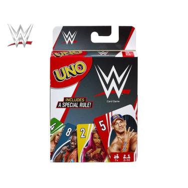 Imagem de Jogo de cartas WWE Burier UN Mattel Games 112 cartas com mais de 7 anos