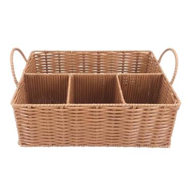Imagem de Cesta retangular em polipropileno L23xP32xA11 marrom - Full Fit